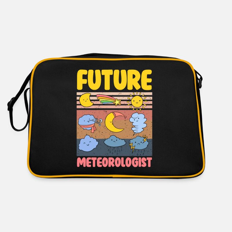 Future meteorologist Retro Bag