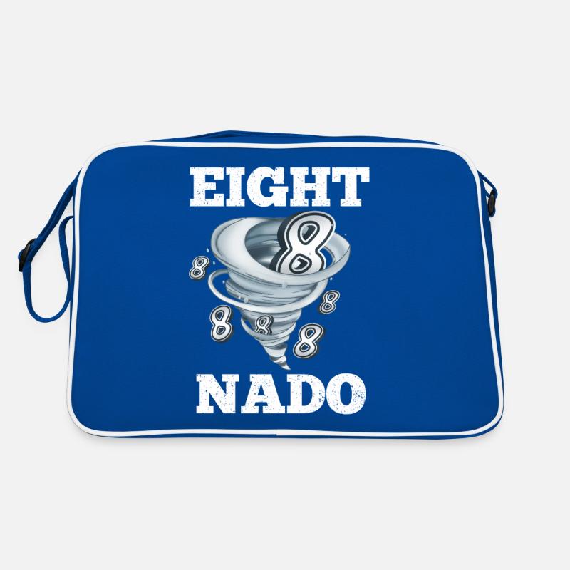 Tornade du 8e anniversaire Sac Retro