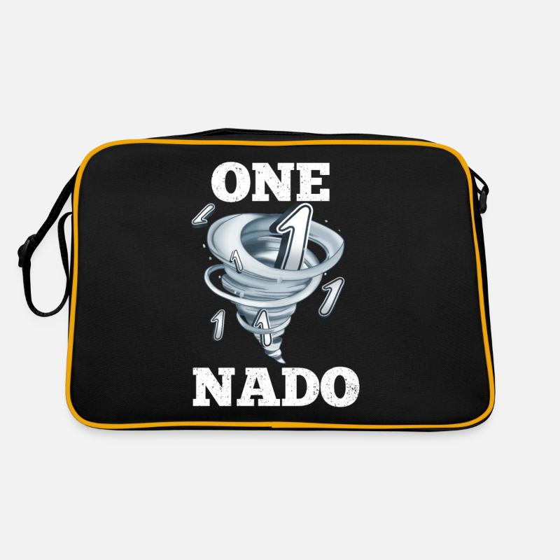 1st Birthday Tornado Retro Bag