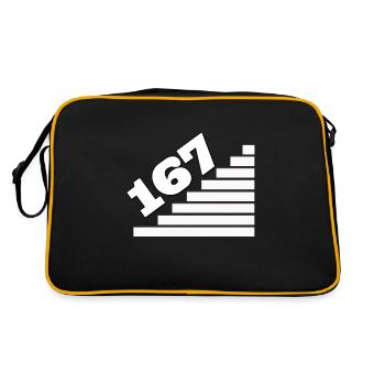 DEMI-VELA 167 - Sac Retro - noir/or - Dos