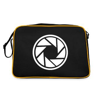 Photographie photographe appareil photo - Sac Retro - noir/or - Dos
