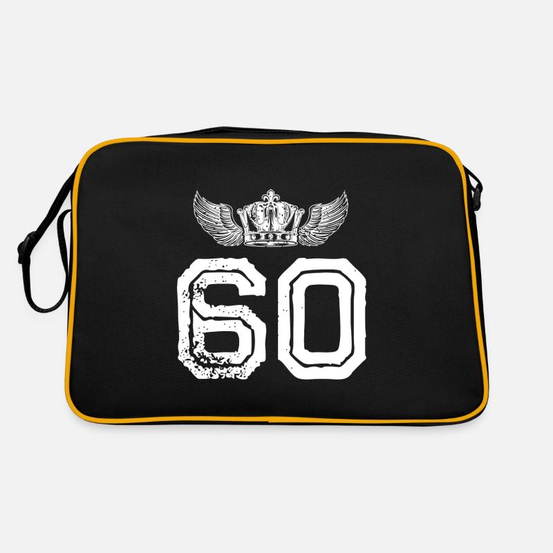 60 Number crown Retro Bag