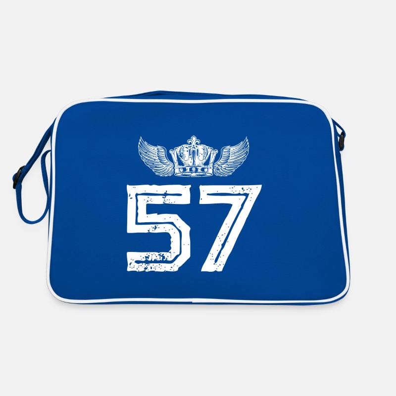 57 Number crown Retro Bag
