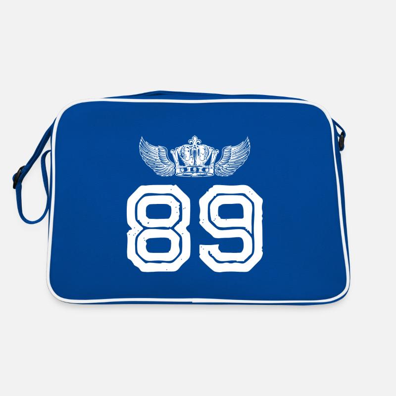 89 Couronne de numéros Sac Retro