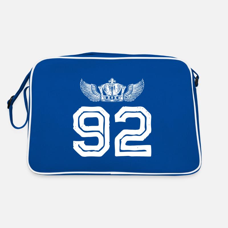 92 Couronne numérique Sac Retro