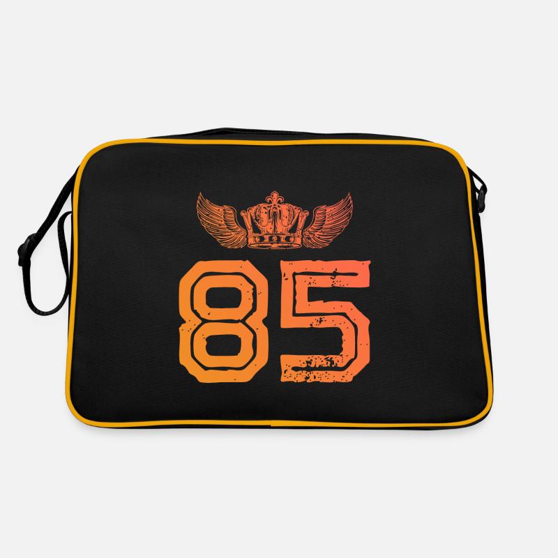 85 Couronne numérique Sac Retro