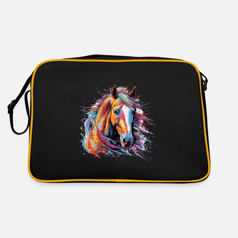 Pferd, Pferd Retro Tasche