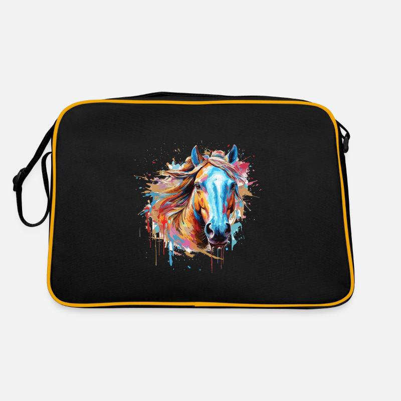 Pferd, Pferd Retro Tasche
