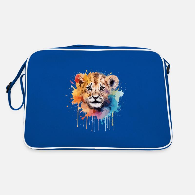 Bébé loin en couleur avec splash Sac Retro