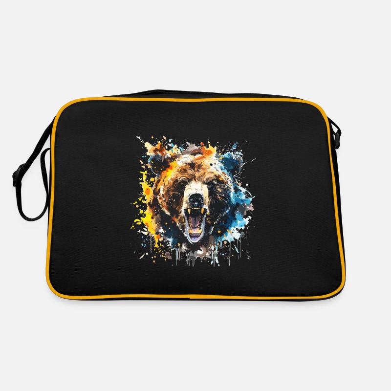 Grizzly, ours, bear Sac Retro