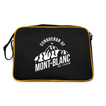 conqueror of Mont Blanc - Retro Bag - black/gold - Back