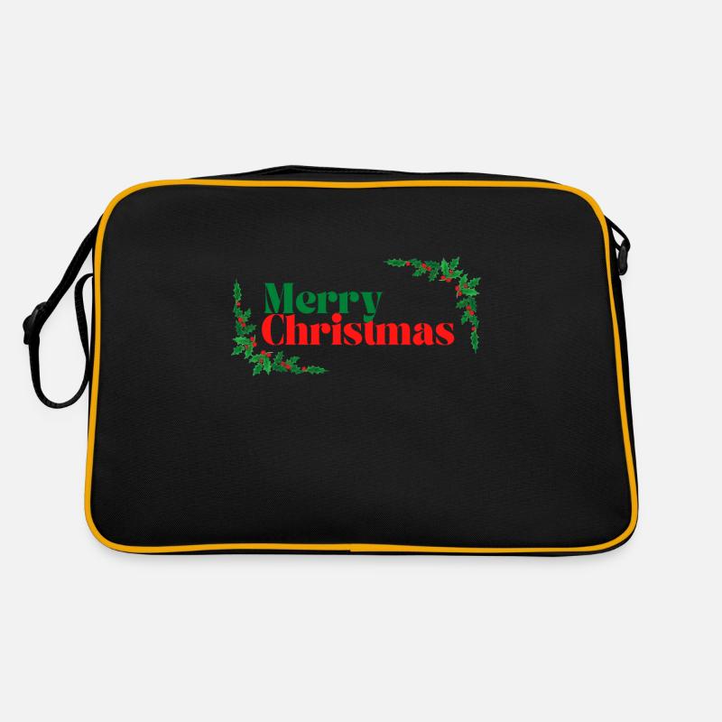 Merry Christmas Retro Tasche