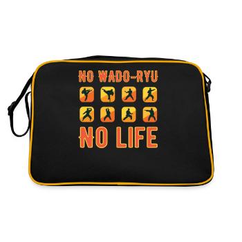 No Wado Ryu no Life T-Shirt - Sac Retro - noir/or - Dos
