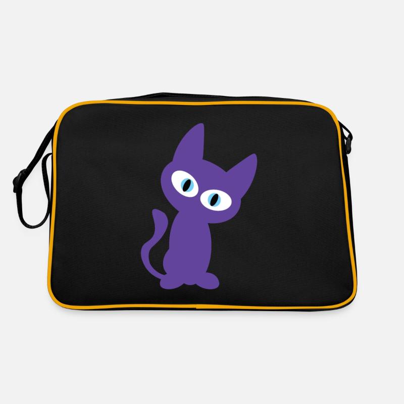 Lula Cat Design for the Kitten Fan Retro Bag
