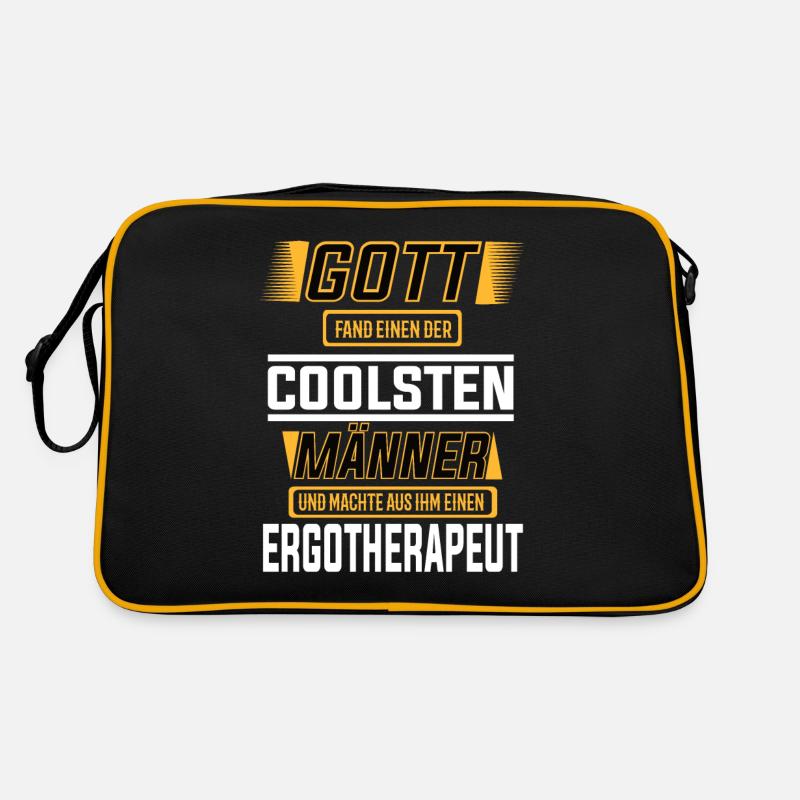 Ergotherapeut, einer der coolsten Männer der Welt Retro Tasche