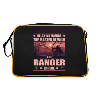 Ranger, maître de la nature sauvage - Sac Retro - noir/or - Dos