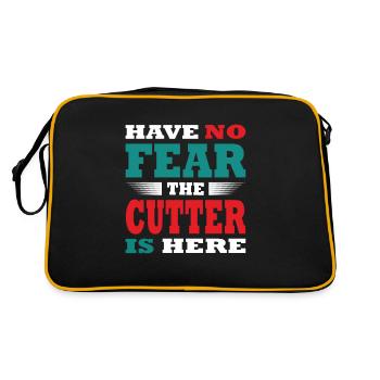 Have no Fear the Schneider is here Outfit - Retro Bag - black/gold - Back