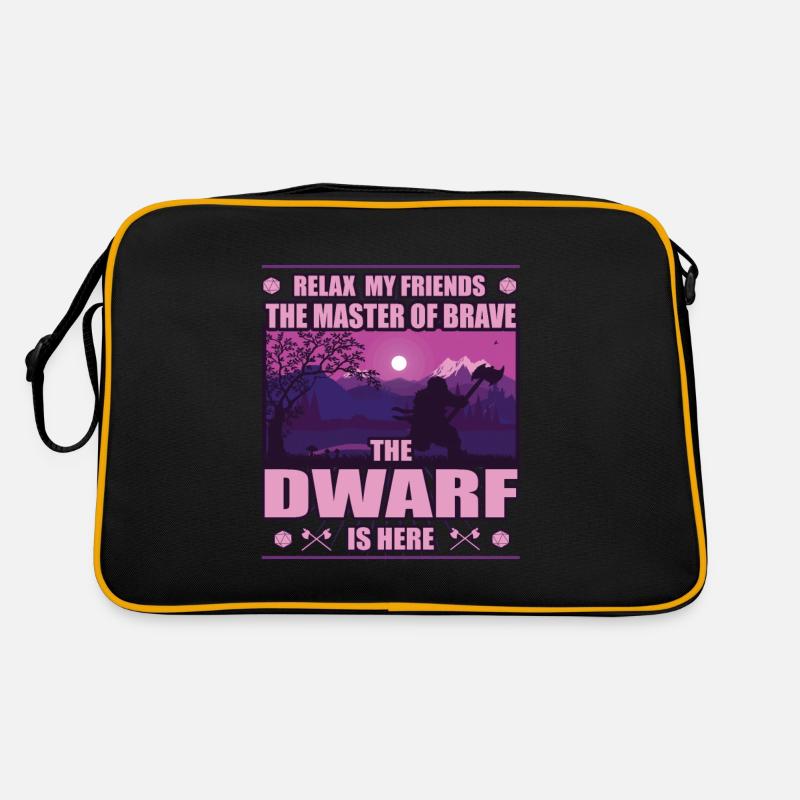 Dwarven RPG Design: Le maître du courage Sac Retro