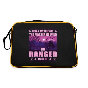 Ranger - Masters of the Wilderness: Explore Nature - Retro Bag - black/gold - Back