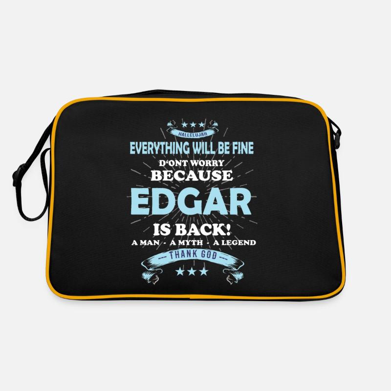 Everything will be fine Edgar Is back Retro Bag
