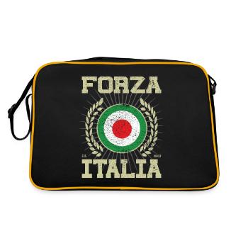 Forza Italia, le design cool de l’Italie - Sac Retro - noir/or - Dos