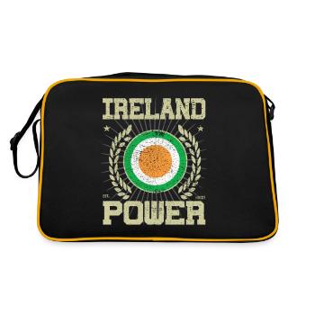 Design cool de l’Irlande - Sac Retro - noir/or - Dos