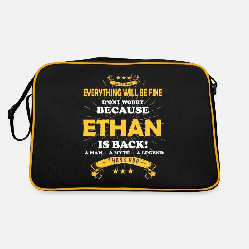Everything will be fine Ethan Is back Retro Bag