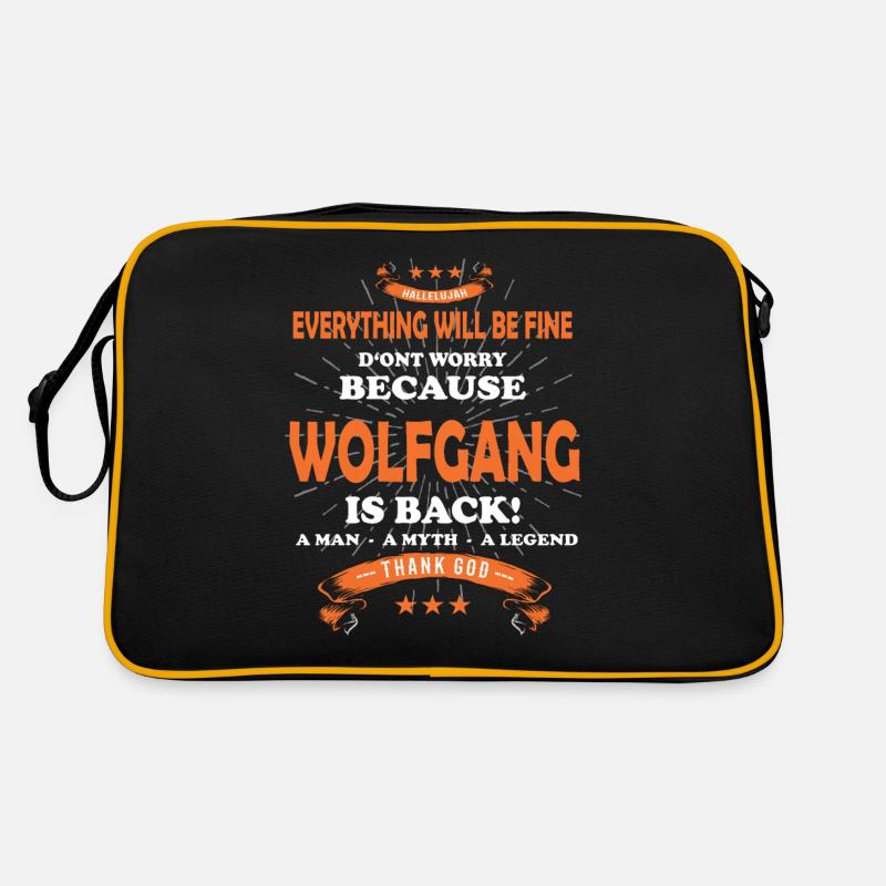 Everything will be fine Wolfgang Is back Retro Bag