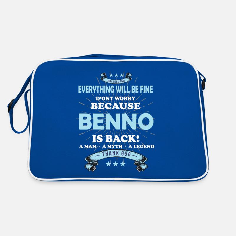 Everything will be fine Benno Is back Retro Bag