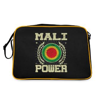 Cool Mali Design - Sac Retro - noir/or - Dos