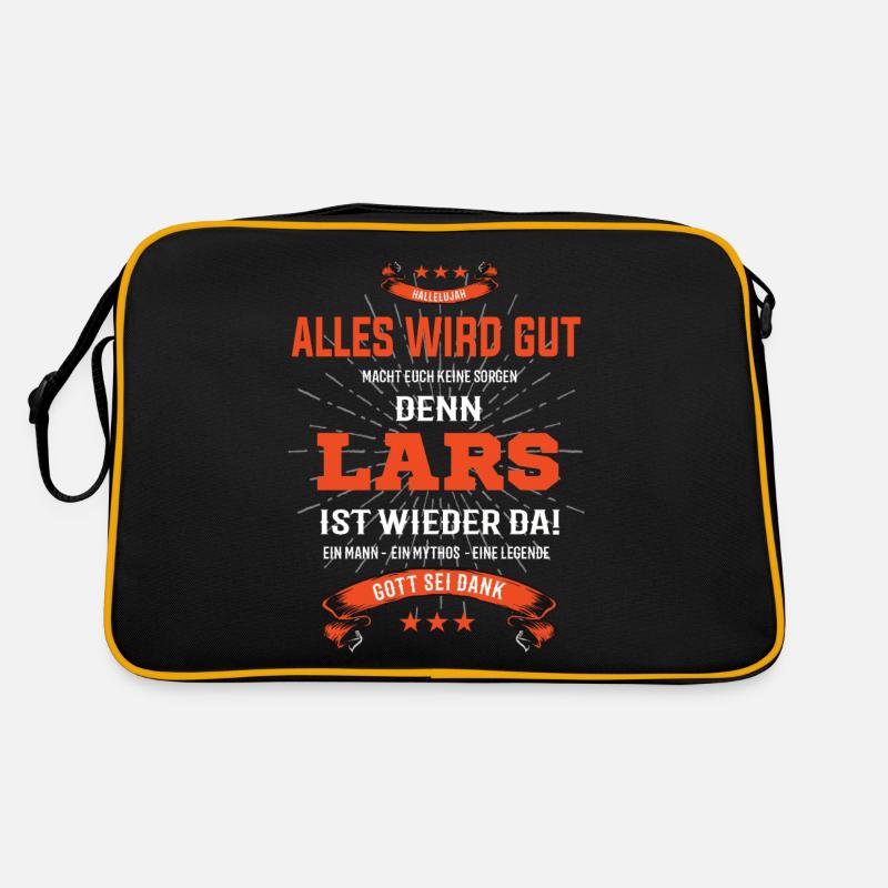 Tout va bien se passer, parce que Lars est là Outfit Sac Retro