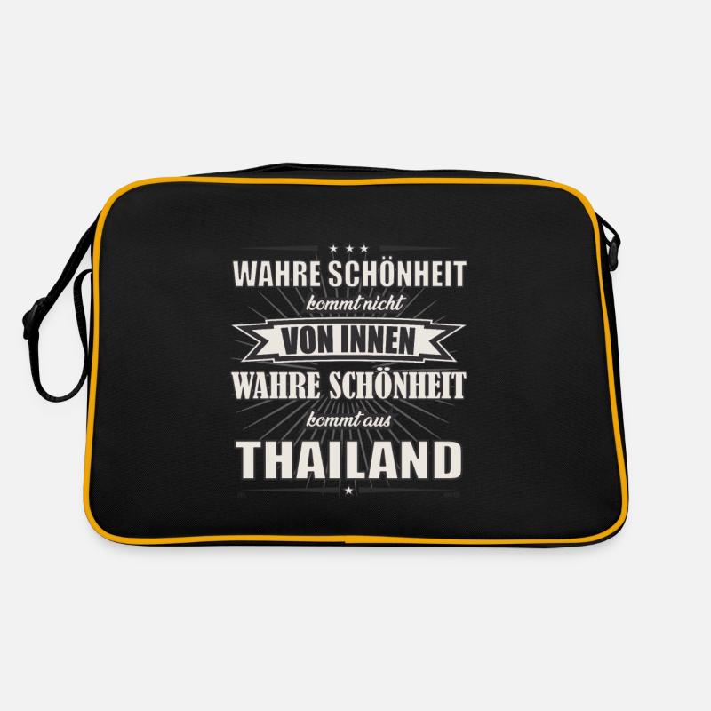 La vraie beauté vient du design thaïlandais Sac Retro