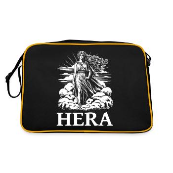Héra, la déesse grecque – Design pour Mytholog - Sac Retro - noir/or - Dos