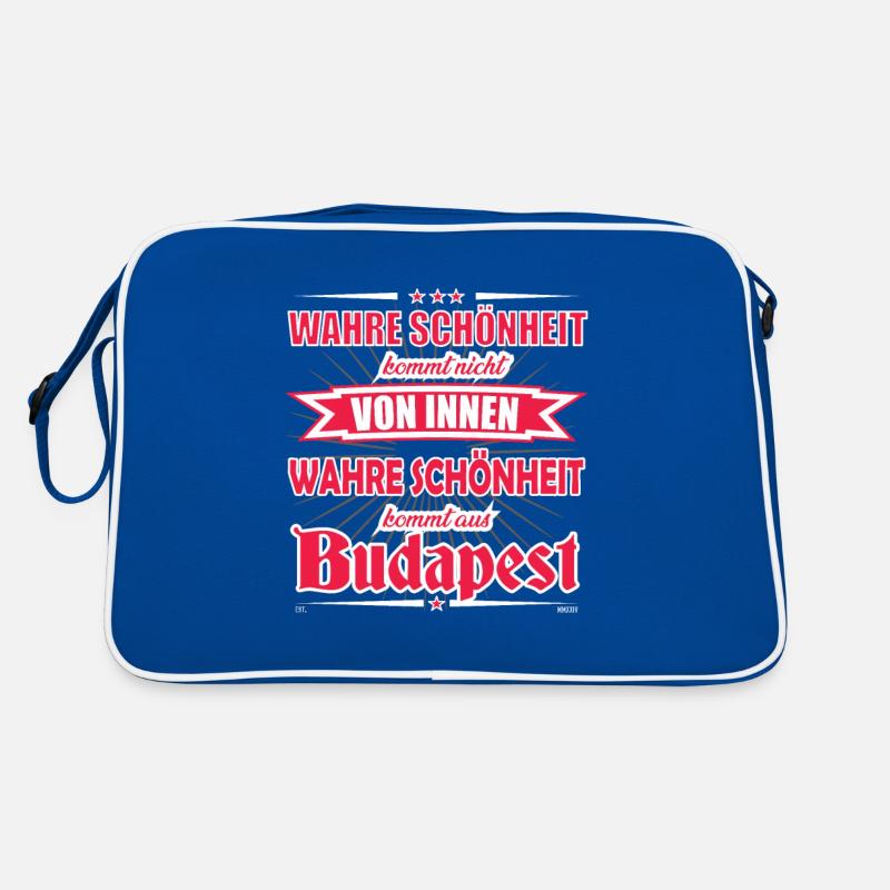 La vraie beauté vient de Budapest Design Sac Retro
