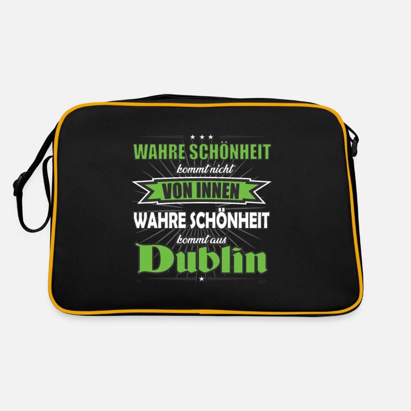 La vraie beauté vient du design de Dublin Sac Retro