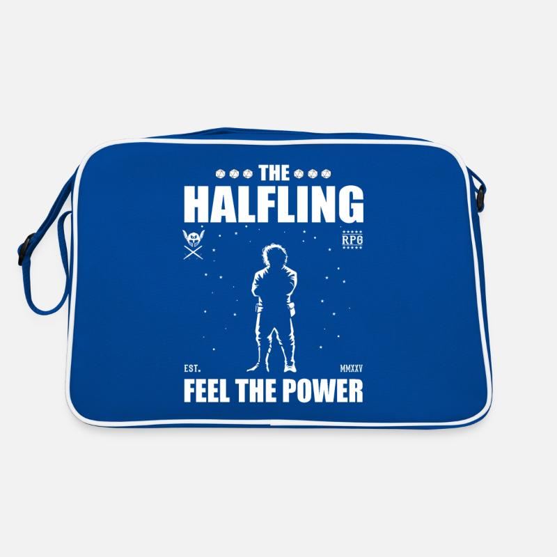 The halfling - small but brave - cool halfling Retro Bag