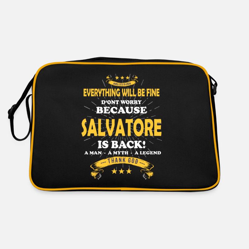 Everything will be fine Salvatore Is back Retro Tasche