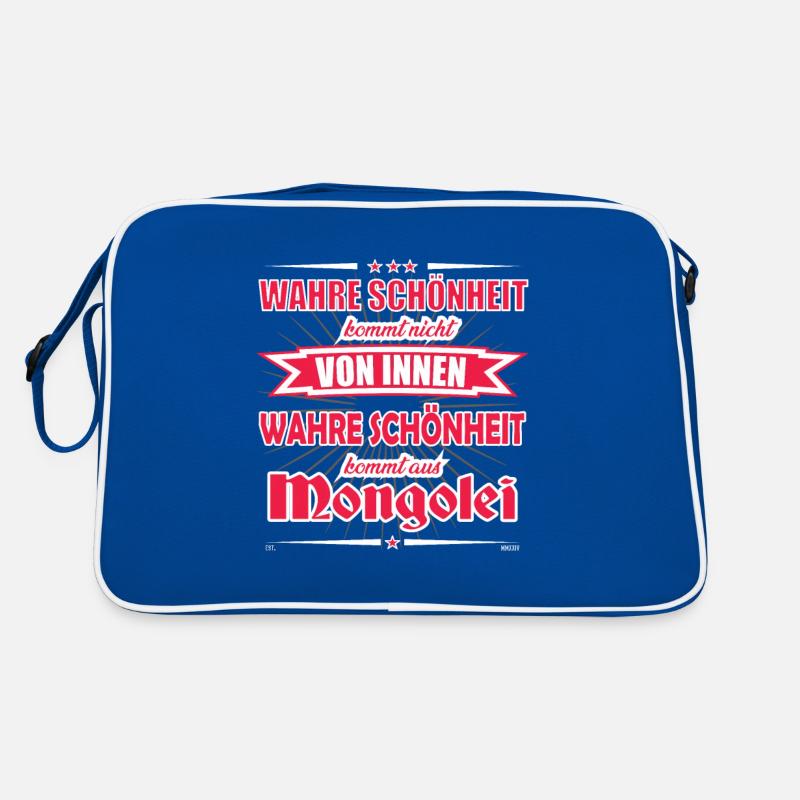 La vraie beauté vient du design mongol Sac Retro