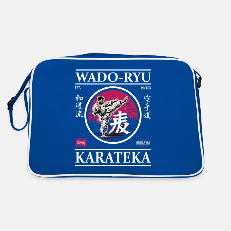 Wado-Ryu Karateka – The Path of Peace Retro Bag