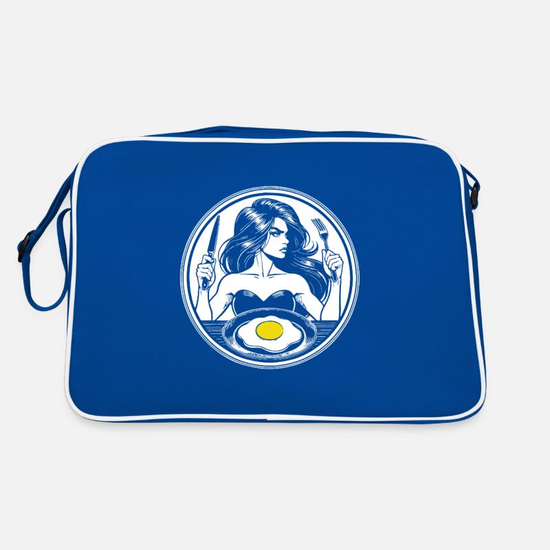 Fried Egg & Style – Le petit-déjeuner parfait ! Sac Retro