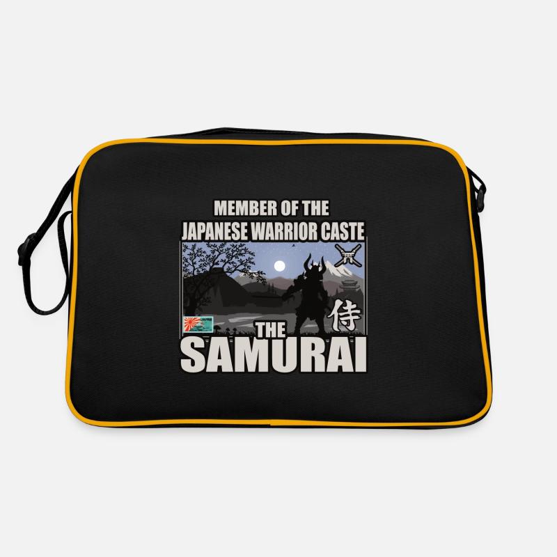 Samouraï, membre de la caste des guerriers japonais Sac Retro