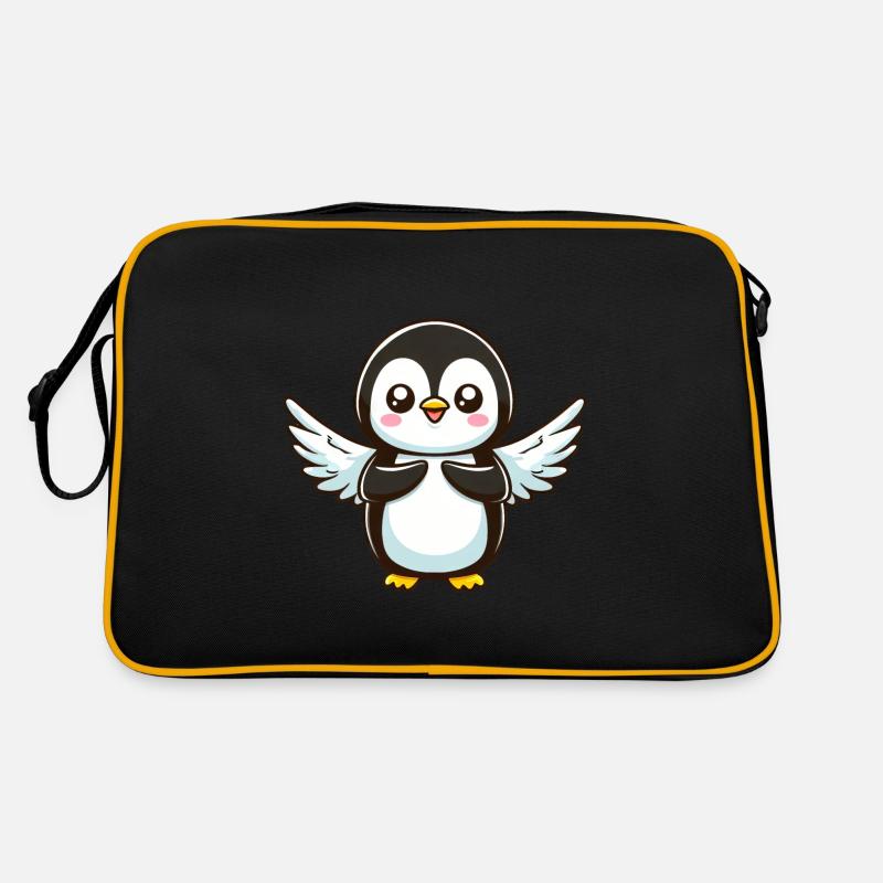 Ailes d’ange pingouin Sac Retro