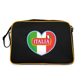 italia - Sac Retro - noir/or - Dos
