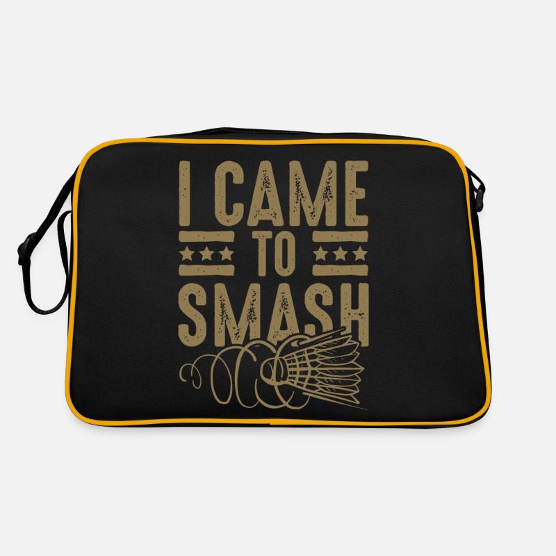 Badminton smash Retro Tasche