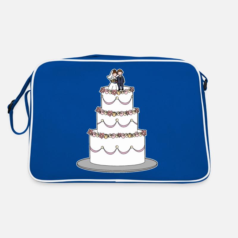 Hochzeitstorte Retro Tasche
