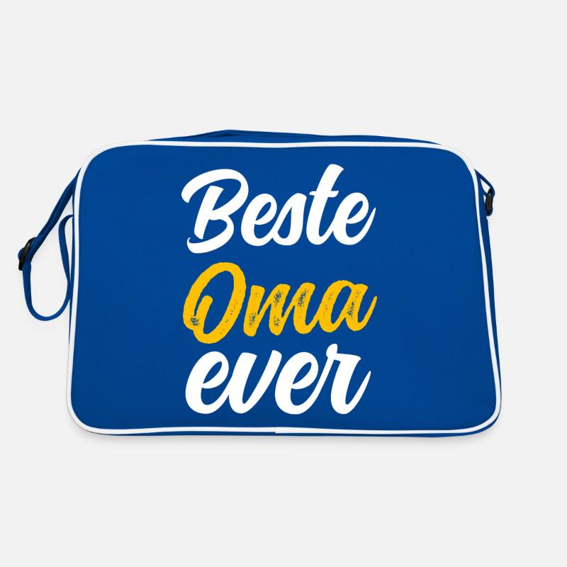 Beste Oma ever Großmutter Geschenk Idee Nana Retro Tasche