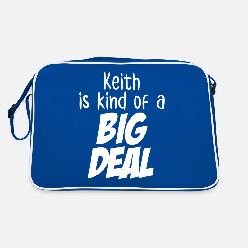 Keith ist eine große Sache Retro Tasche