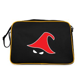 Wizard Design, a must have for the magician fan - Retro Bag - black/gold - Back