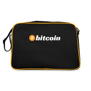 Bitcoin - Sac Retro - noir/or - Dos