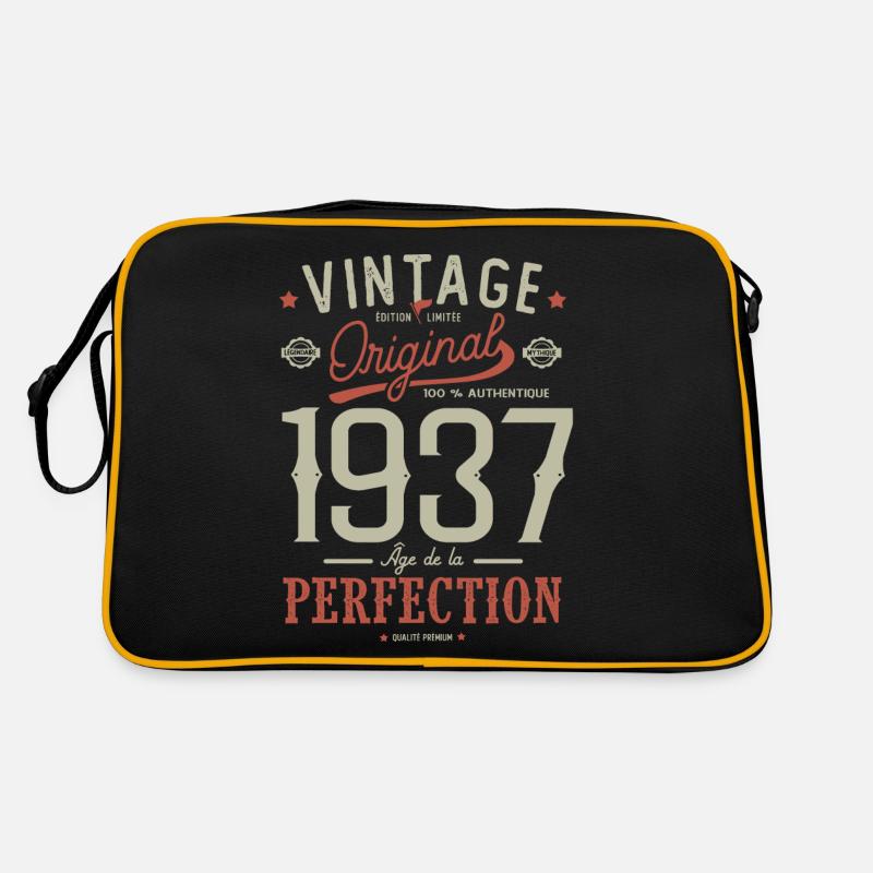 Birthday gift 85 years born in 1937 Retro Bag